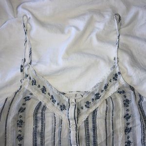 Tank top with lots of detailing